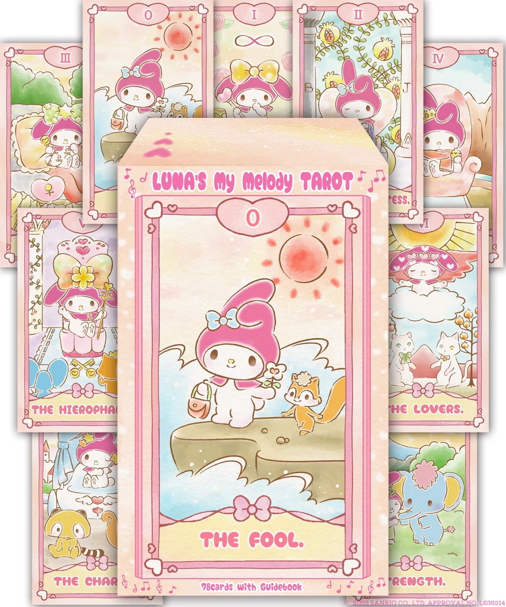 【サンリオ】ルナズ マイメロディ タロット LUNAS MY MELODY TAROT タロットカード 日本語解説書付き 初心者向け 4,260円