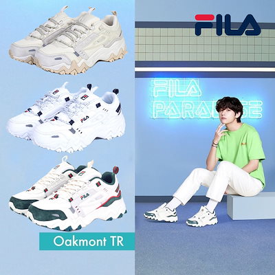 fila スニーカー 韓国 アイドル