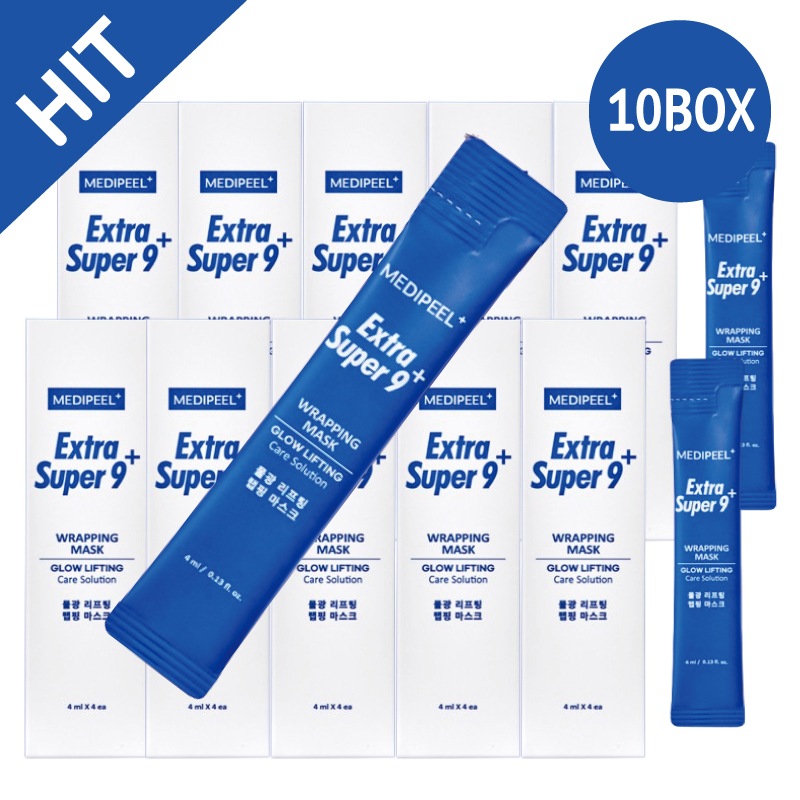 [韓国DAISO人気] 水光リフティングラッピングマスク 4ml 4個入り 10箱(40個)