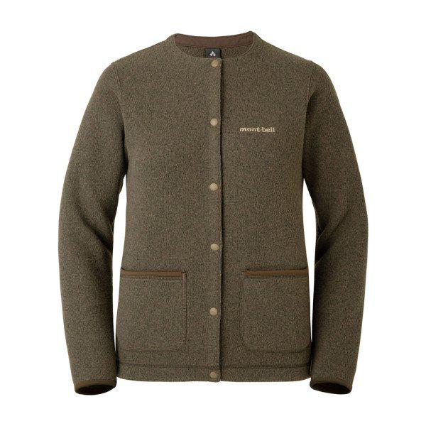 [] 直輸入クライマプラス ニットカーディガン 女性 DARK BROWN JBWIFWJW024 1106664