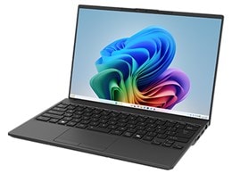富士通 FMV Note U UQ-L1 FMVUQSL1BA [ピクトブラック](14インチ/Windows 11 Home/Snapdragon X/16GB/512GB/Office)