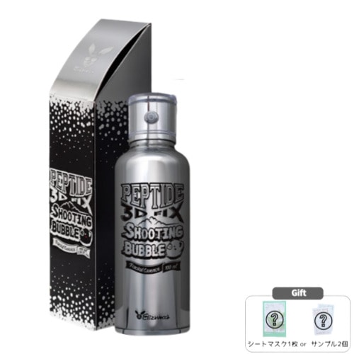 ペプチド 3Dフィックス シューティング バブル フェイシャル エッセンス 100mL / しわ対策 保湿 韓国コスメ エイジングケア しわ たるみ スネイル つや ハリ弾力