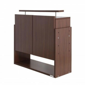 コレクションラック ワイド専用上置き ハイタイプ 奥行29cm用 CR-T8329UH　B/ブラウン