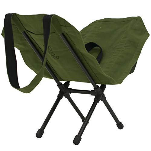 DOD(ディーオーディー) となりのまきちゃん 薪バッグ&薪スタンドのセット 焚き火や薪ストーブの隣