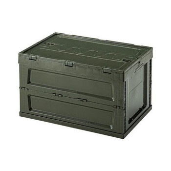 東谷 フォールディング コンテナ L グリーン LFS-34GR