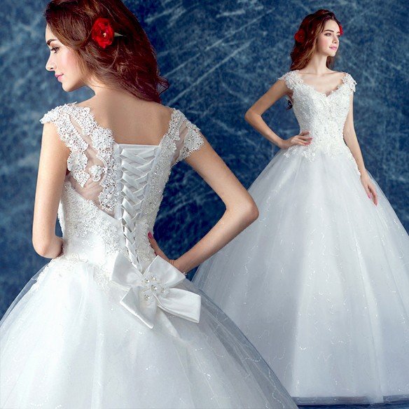 ウエディングドレス 花嫁 ドレス 二次会 ウェディングドレス 安い 結婚式 プリンセス エンパイア 披露宴 ロングドレス ブライダル 白