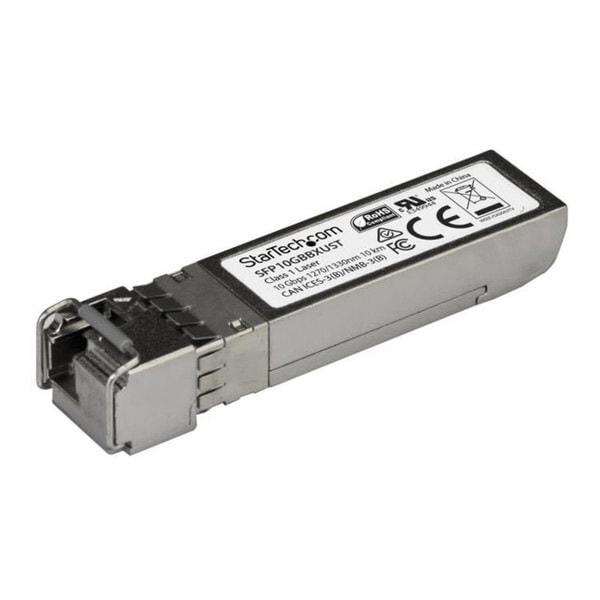 StarTech SFP10GBBXUST SFP+モジュール (MSA対応アンコード/10GBASE-BX準拠 BiDi光トランシーバ/1270nmTx 1330nmRx/DDM) メーカー直送