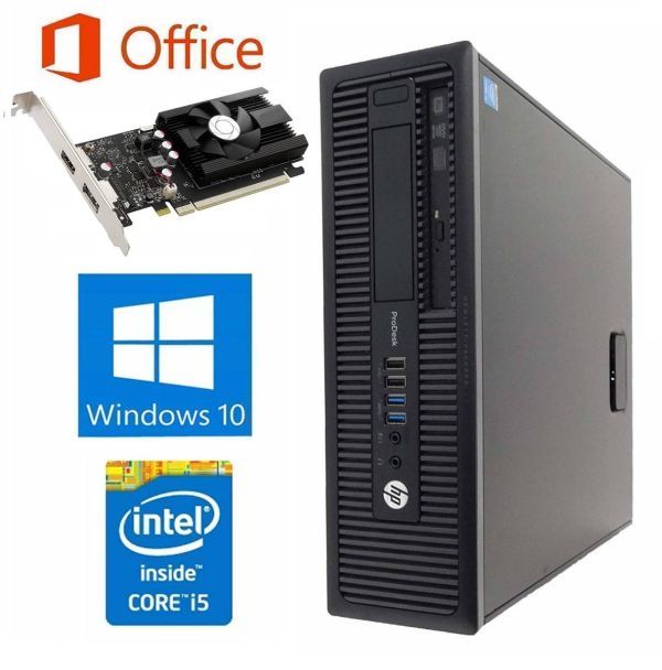 【ゲーミングPC】HP 600G1 GT1030 搭載 SSD:1TB メモリー:8GB フォートナイト快適！ eスポーツ