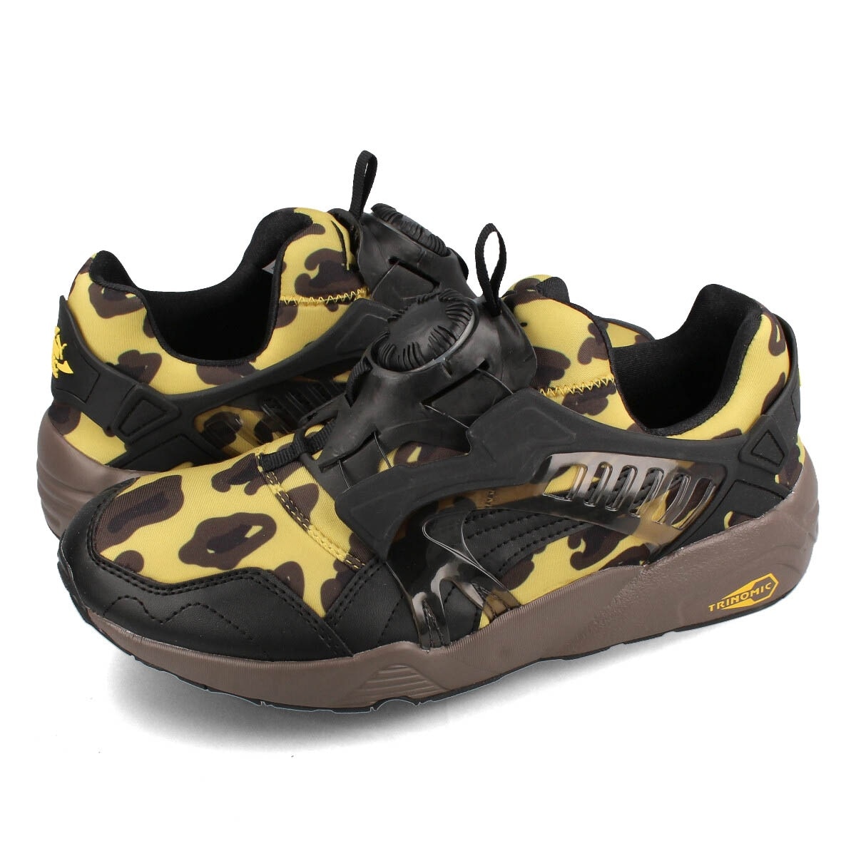 PUMA DISC BLAZE LEOPARD LIGHT STRAW/CHOCOLATE