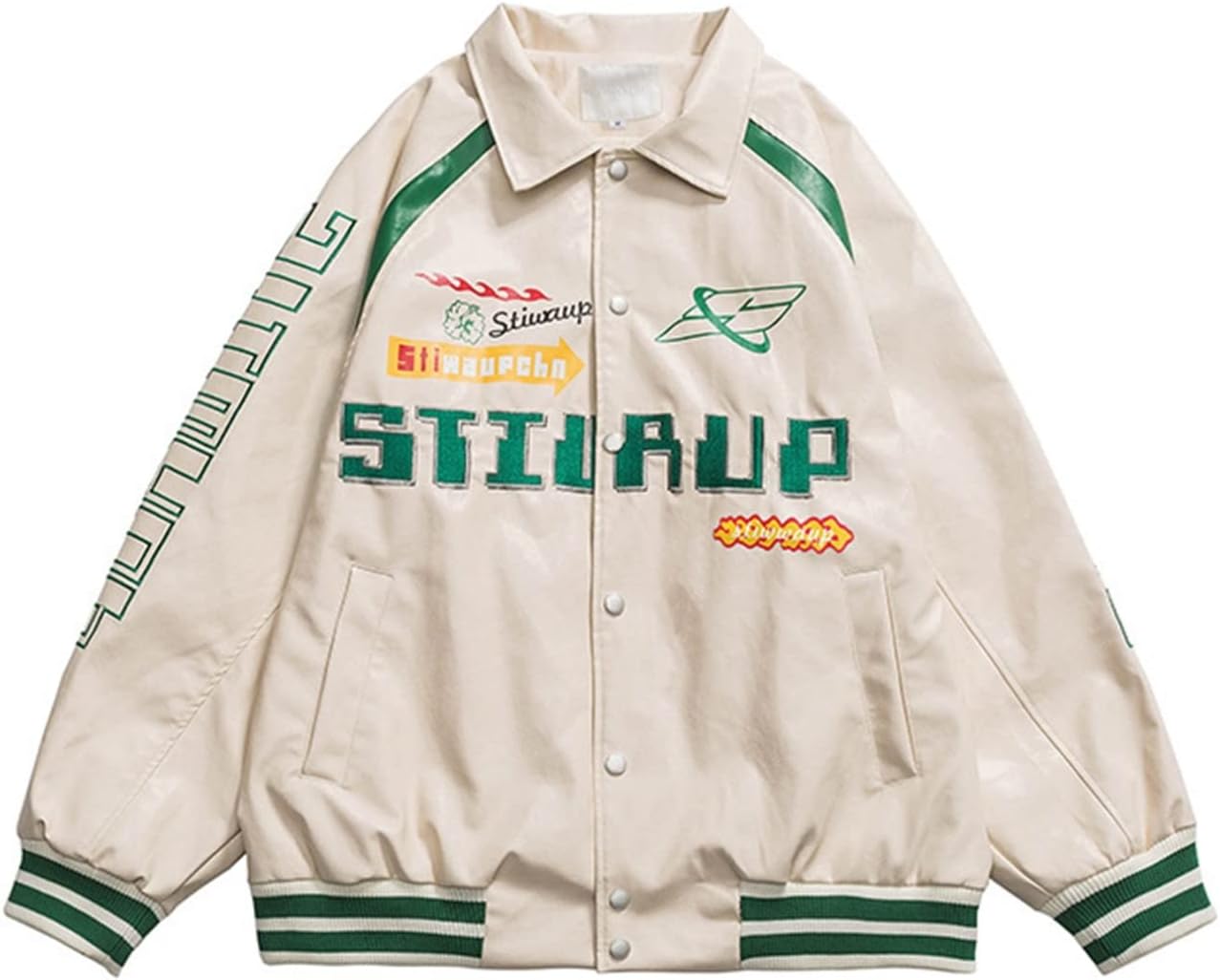 メンズ レザージャケット PU革ジャン スタジャン カジュアル ジャケット 防風防寒 ライダースジャケット 秋冬春 かっこいい ユニセックス ストリート 大きいサイズ バイクジャケット バイ