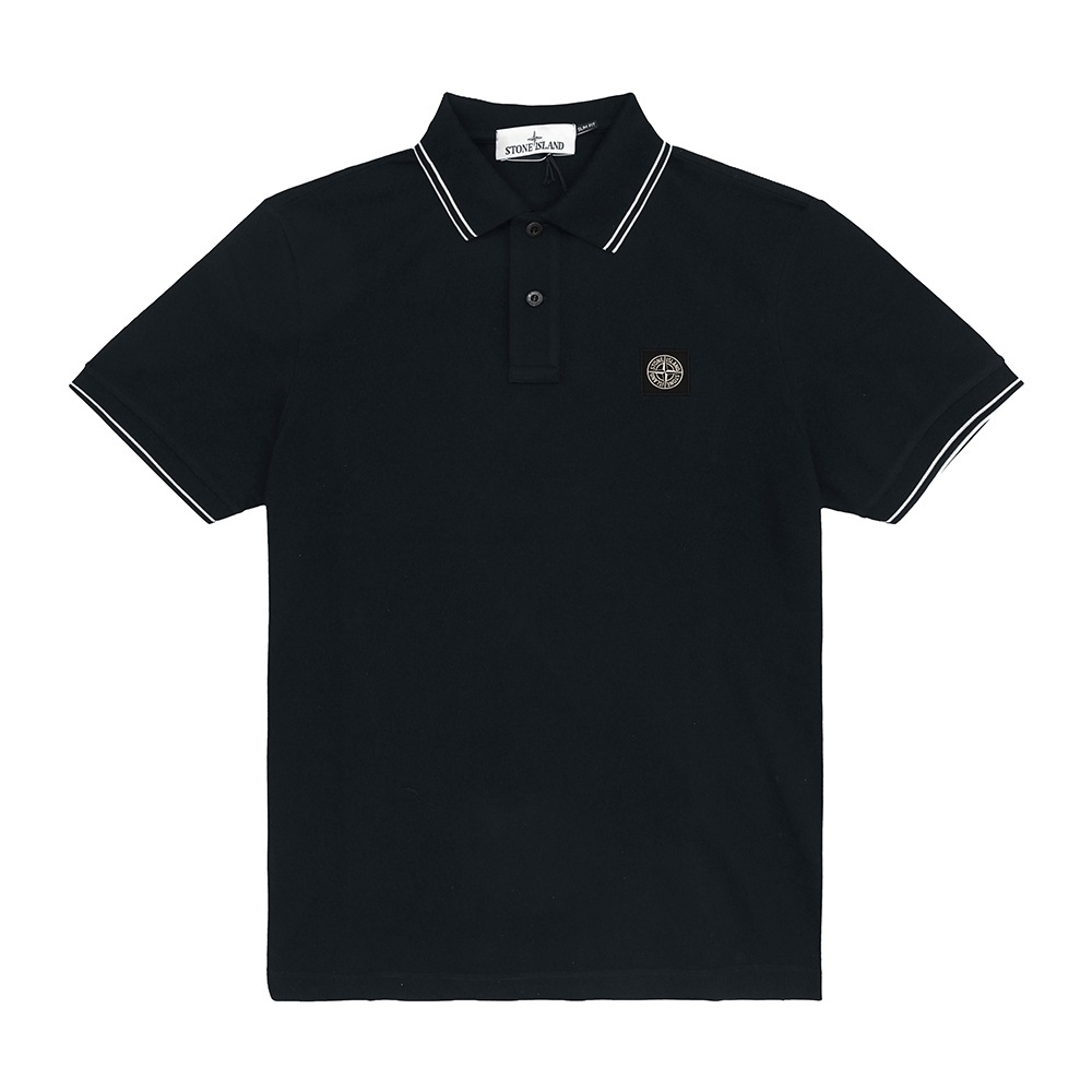 ストーンアイランド ミニワッペン ロゴパッチ ポロ 半袖Tシャツ K1S1522002SC S0018 V0020