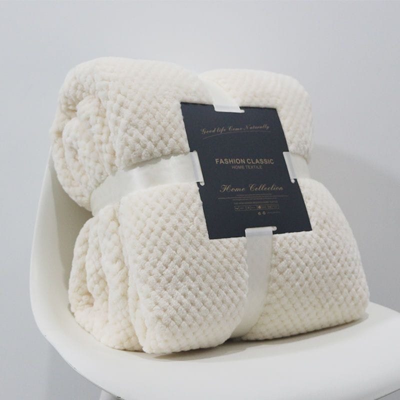 福袋を1枚プレゼントブランケット エレガントホーム生活삭제ウォーム四季折々の厚手オフィス昼寝ソファエアコン毛布パイナップルタオルケット両面絨毯 韓国お肌に優しい柔軟性30%までに制限