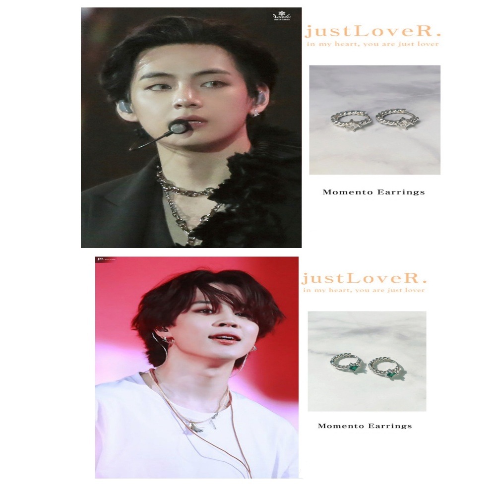 23SS BTS テテ , ジミン , SUGA 着用 Momento Earrings ピアス