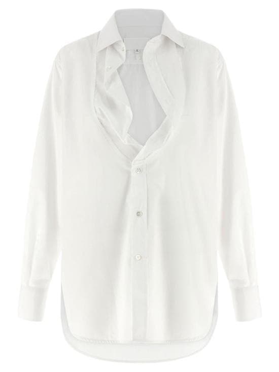 MAISON MARGIELA Women Tops S29DT0018S43001100 White
