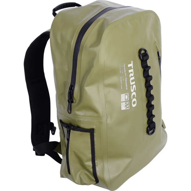 トラスコ中山　防水ターポリンデイパック OD　TDYBOD 9,056円