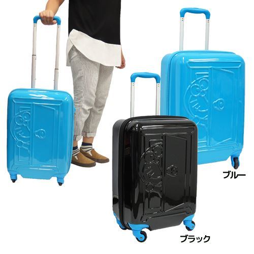 ドラえもんキャリーケース（未使用　新品）　元箱あり　ミントグリーン ドラえもんキャリーケース（未使用新品）元箱ありミントグリーン