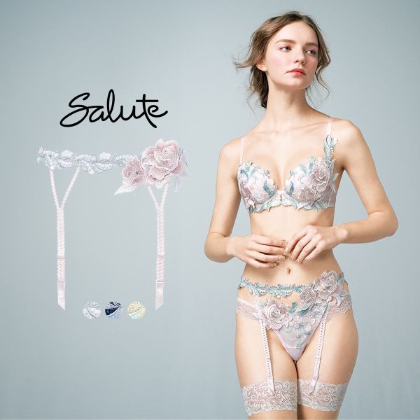 ワコール サルート 22グループ 22G ガーターベルト ランジェリー M Wacoal Salut