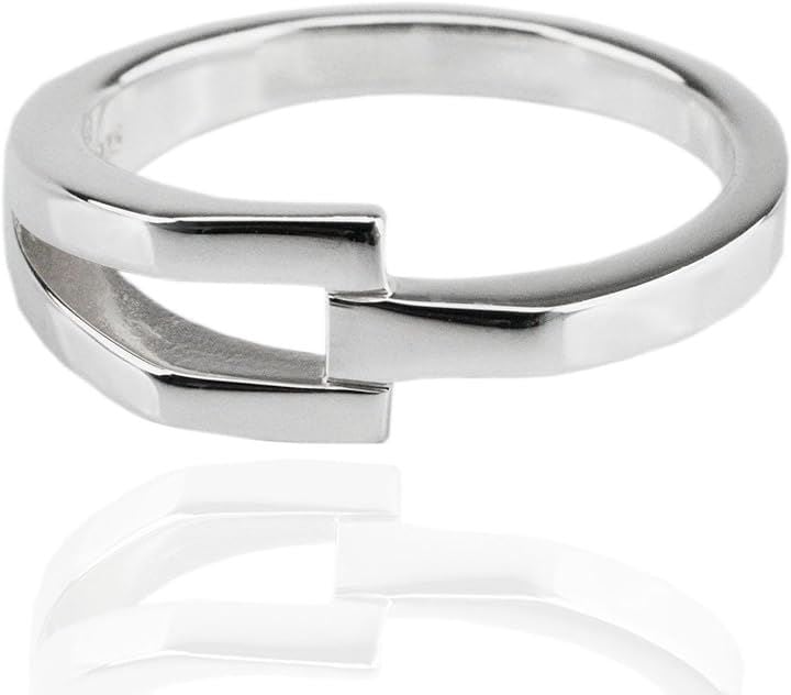 シルバー sv925 メンズ指輪 シルバーリング シルバーアクセサリー 人気 かっこいい シンプル レディース 男女( シルバー)