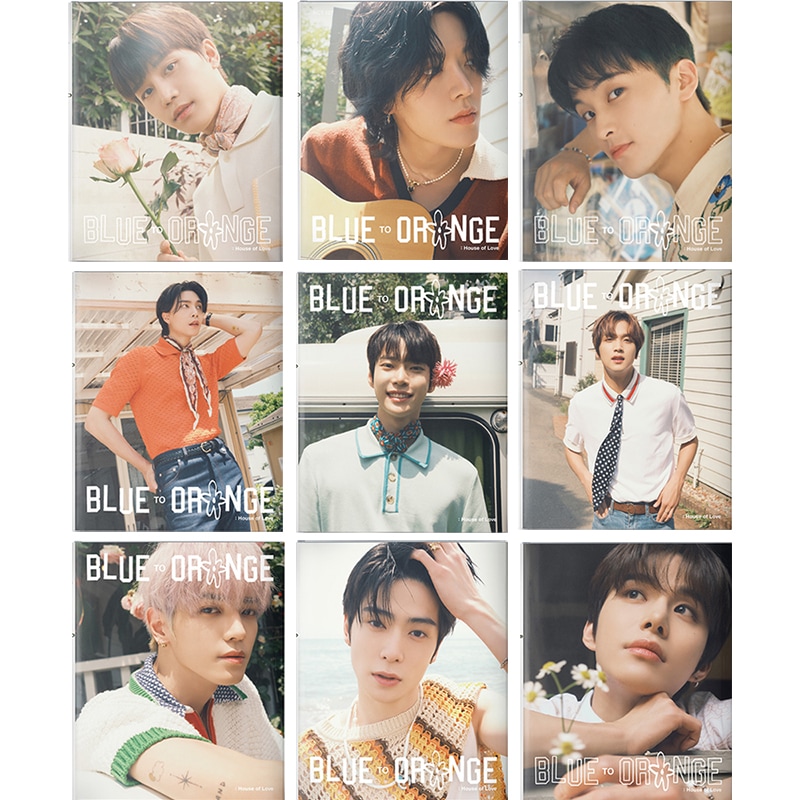 NCT 127 - PHOTOBOOK [BLUE TO ORANGE : House of Love] 全9種中選択1 発送 韓国盤 エヌシーティー