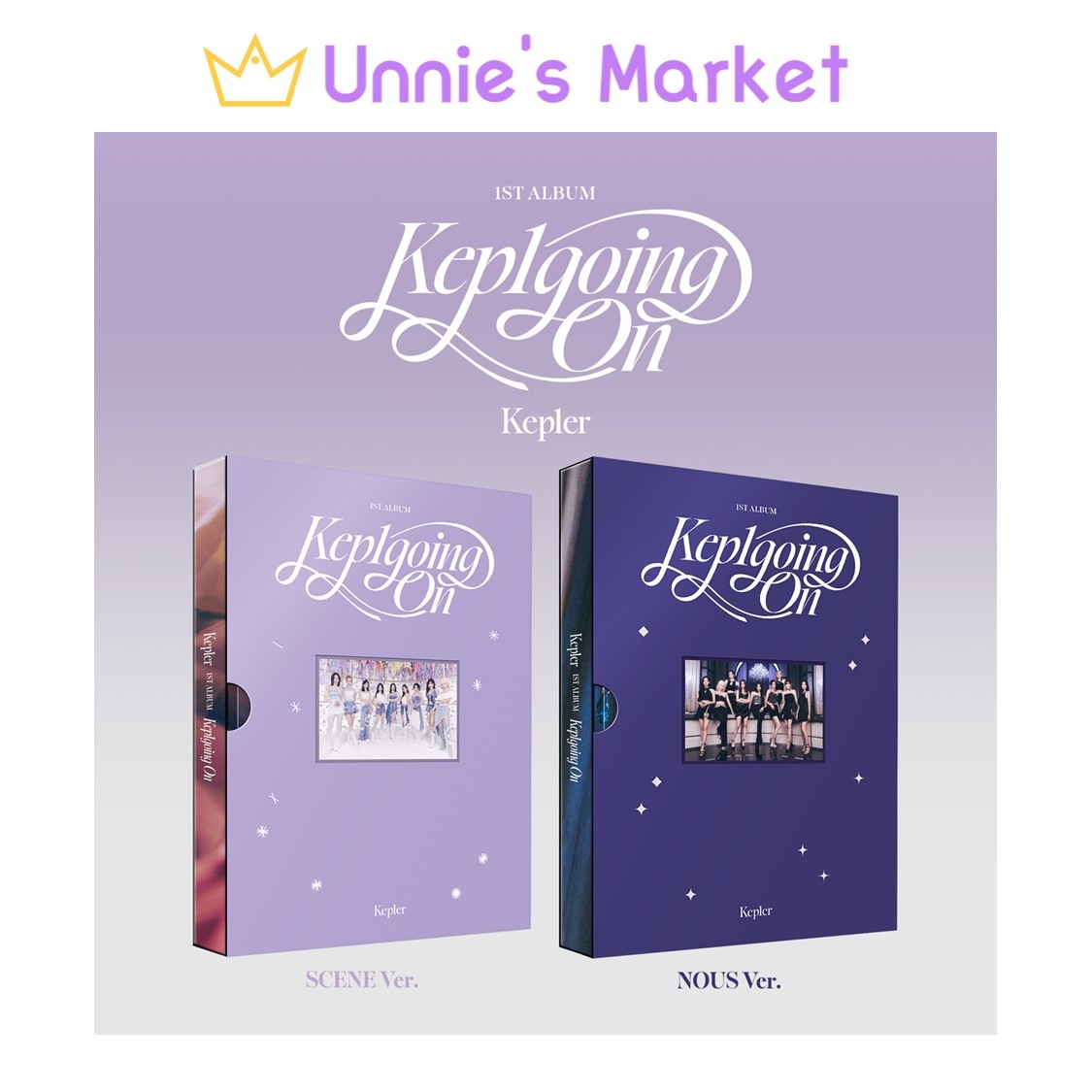 [SET] Kep1er - Kep1going On (Scene Ver. / Nous Ver.) / 1st Album