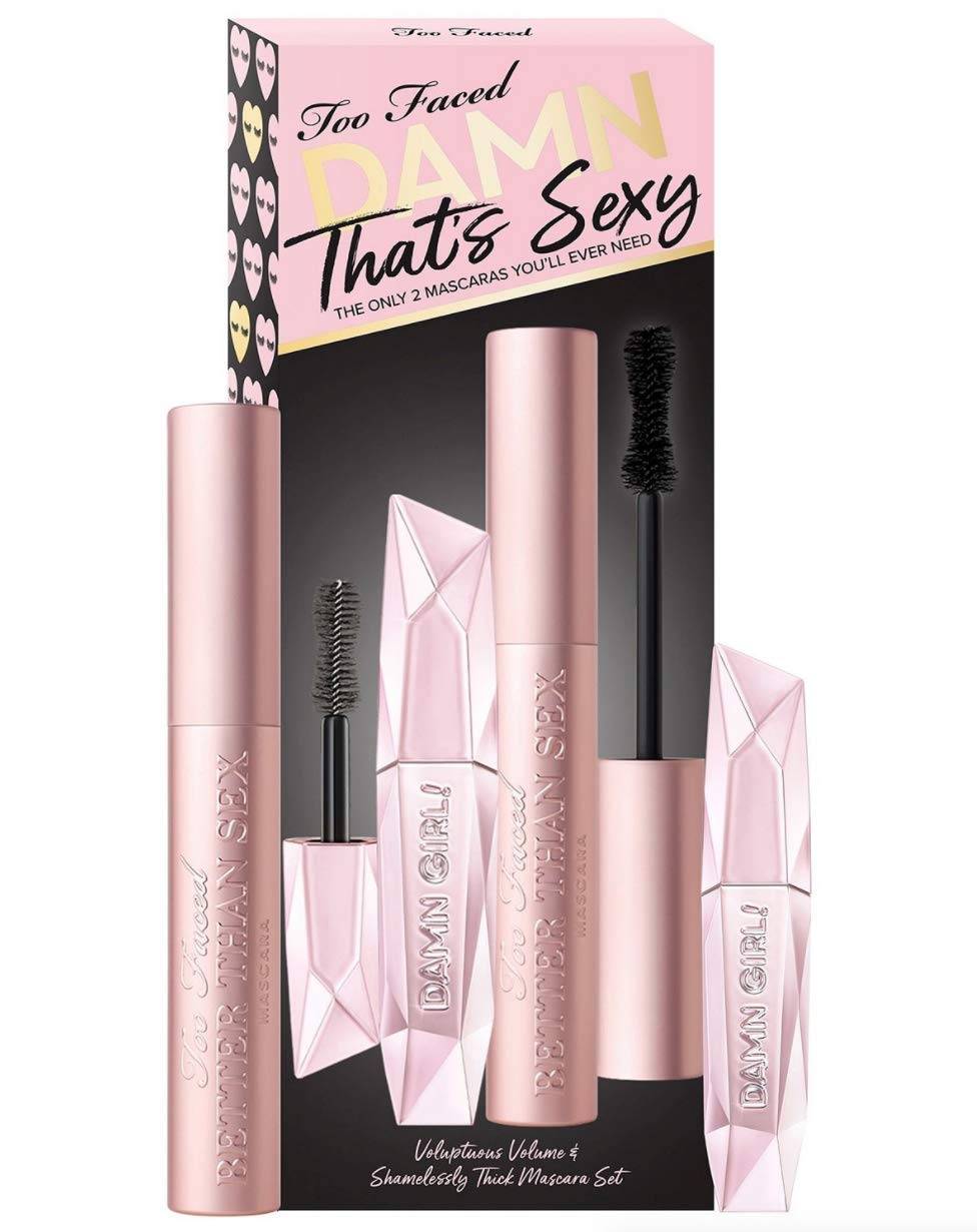 TooFaceThatsSexyMascaraセット-ダムガールマスカラ+セクシーマスカラ