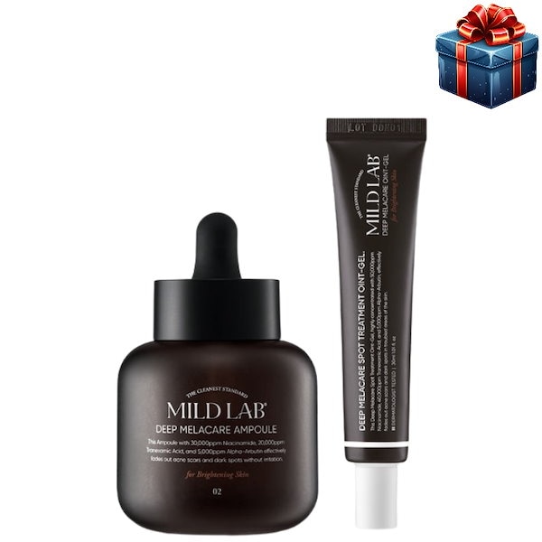MILD LAB DEEP MELACARE セット Qoo10] MILD LAB [色素沈着ケアセット]ディープ メラケア