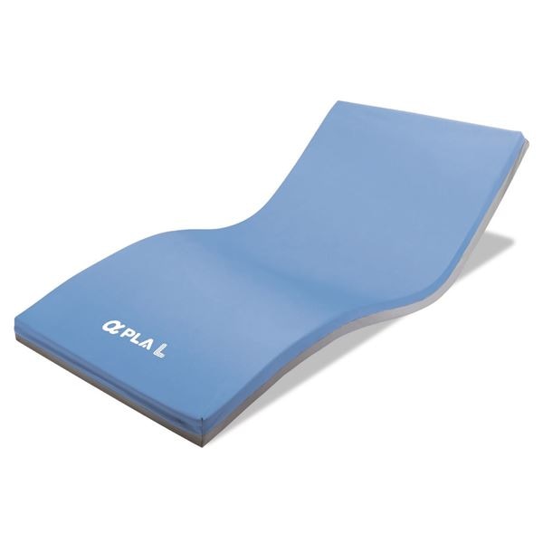 体圧分散式 マットレス/寝具 撥水防水カバータイプ 幅83cm レギュラー 日本製 MB-LW3R アルファプラL 病院 施設