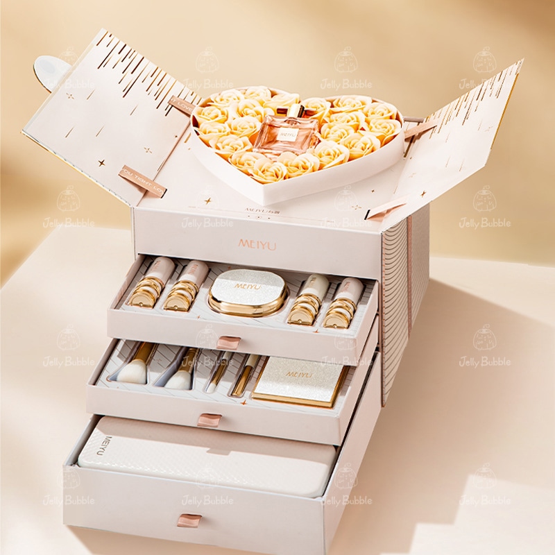 韓国コスメセット Qoo10] コスメセット メイクアップセット 口紅