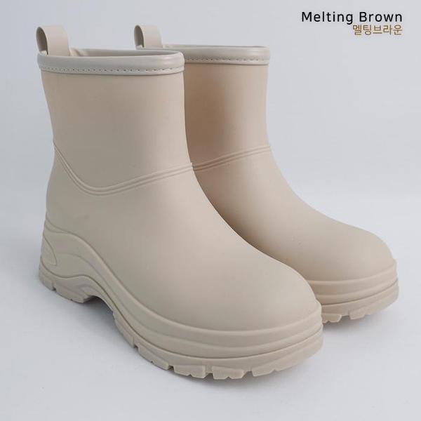 女性用長靴 ショートレインブーツ S49