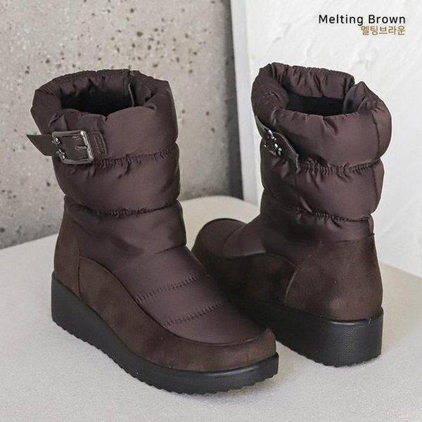 女性用パッド入りブーツ 冬用ブーツ SS75