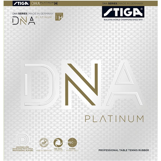 スティガ stiga DNA プラチナH クロ トクアツ 卓球ラバー (1712060121)