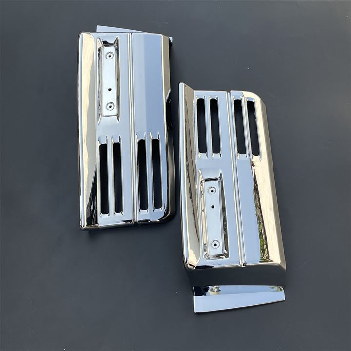 三菱ふそう NEWスーパーグレート 07スーパーグレート メッキ ステップ ロア ダブルタイプ メッキパーツ 左右セット (ステップ ロア)