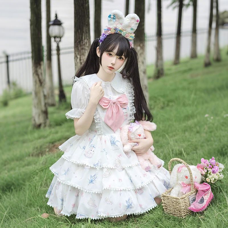 【送.料.無.料.急速発送】甘いロリータロリータワンピース気品ドレス