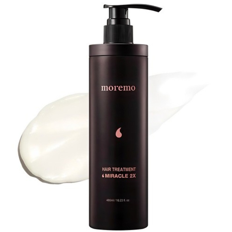 韓国コスメmoremo ダメージヘア用 大容量 ミラクル2X ヘアトリートメント 480ml