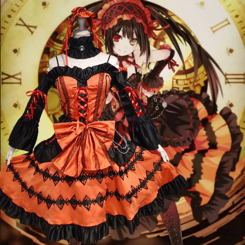 デート大作戦のハロウィンの宮廷プリンセススカート ロリータワンピース