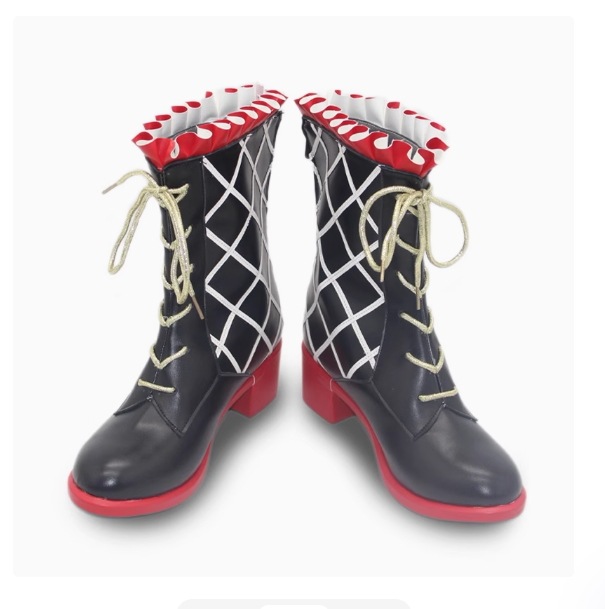 鳴上 嵐 なるかみあらし あんさんぶるスターズ 風 コスペレ靴 コスプレシューズ 人気 アニメフェア 靴 イベント パーティー ブーツ