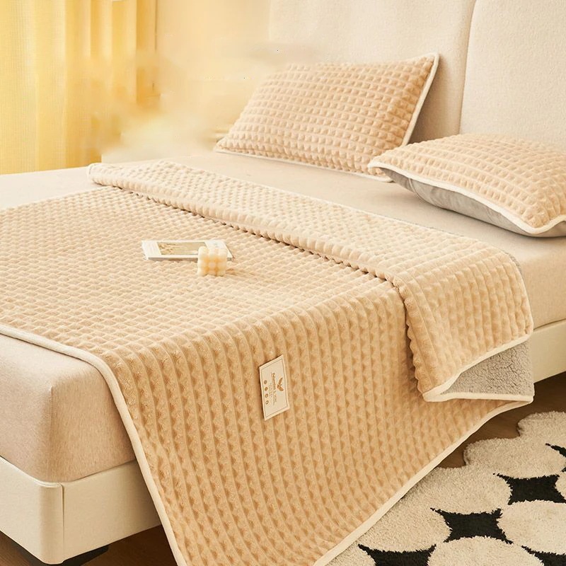 保温ベットパット　ベットシーツ　両面使用ベットシーツ　寝具　肌に優しい生地の両面使用パット 選べる６色３サイズ 5,103円