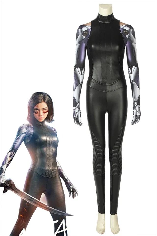 新タイプ追加 激安販売 アリータ: バトル・エンジェル Alita: Battle Angel アリータ 銃夢 コスチューム[4389]