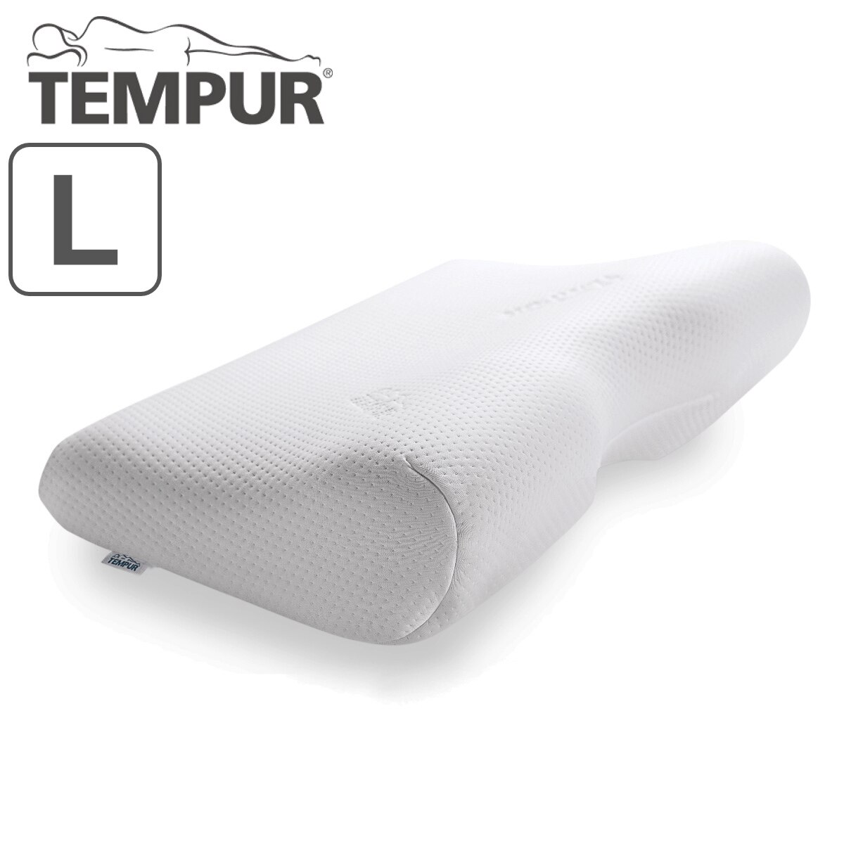 テンピュール 枕 ミレニアムネックピロー Lサイズ TEMPUR まくら 化粧箱 肩こり 首こり 安眠 抗菌防臭 3年保証 マクラ ピロー 抗菌 防臭 フィット 快眠 仰向け 横向き