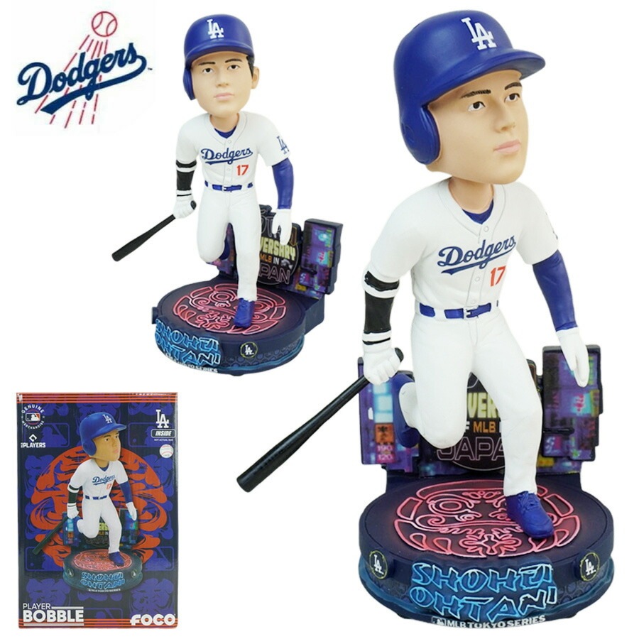 大谷翔平 ボブルヘッド 東京シリーズFOCO MLB WORLD TOUR TOKYO SERIES 2025 PLAYER BOBBLELA DODGERS ロサンゼルス