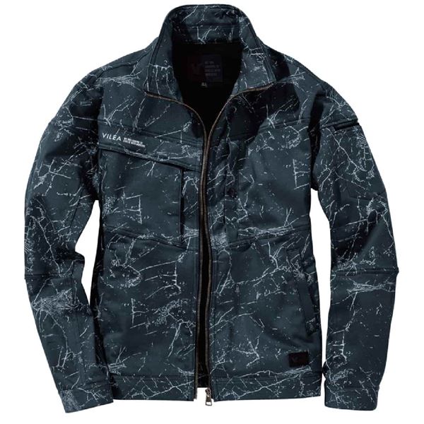 村上被服 HOOH ストレッチジャケット 3803 マーブル L 7,875円