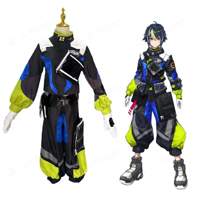 伊波ライ コスプレ 衣装 新衣装 バーチャルYouTuber VTuber ハロイン 衣装＋ウイッグ