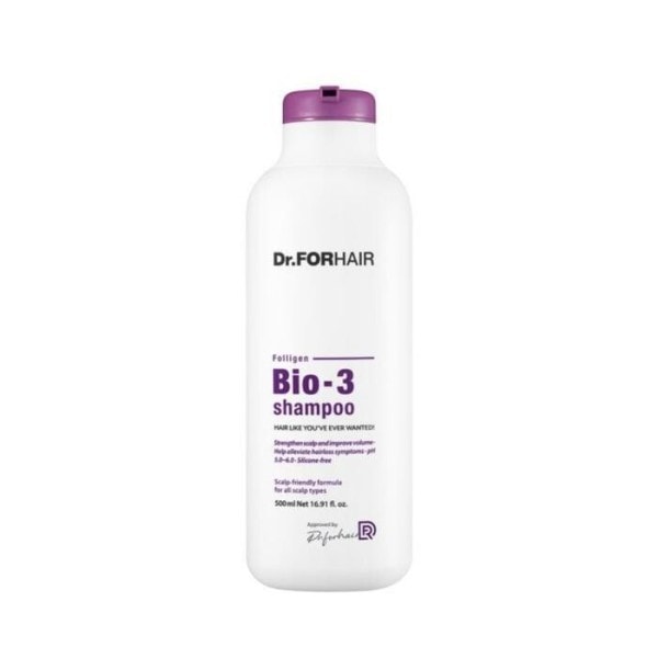 ドクターフォーヘア ポリジェン バイオ3 脱毛緩和 シャンプー500ml x2