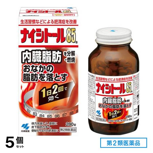 第２類医薬品 ナイシトール85a 280錠 5個セット