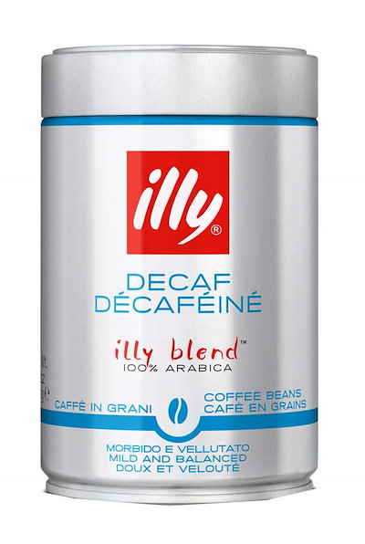 他サイト： illy(イリー) ブレンド 豆 デカフェ 250g デカフェ・ノンカフェイン レギュラー(豆)の商品画像