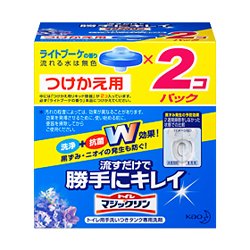 【花王】トイレマジックリン 流すだけで勝手にキレイ ライトブーケの香り 付替用・２個パック１６０ｇ ×５個セット