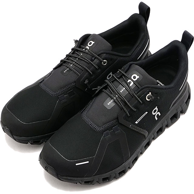 スニーカー クラウド6 ウォータープルーフ [3WF10051043] W Cloud 6 WP レディース 靴 防水仕様 ランニングシューズ Black/Black 正規取扱店