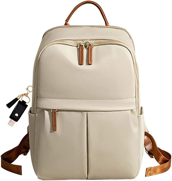 PCリュック レディース ビジネスリュック A4 14インチPC対応 きれいめ( ベージュ) 5,377円