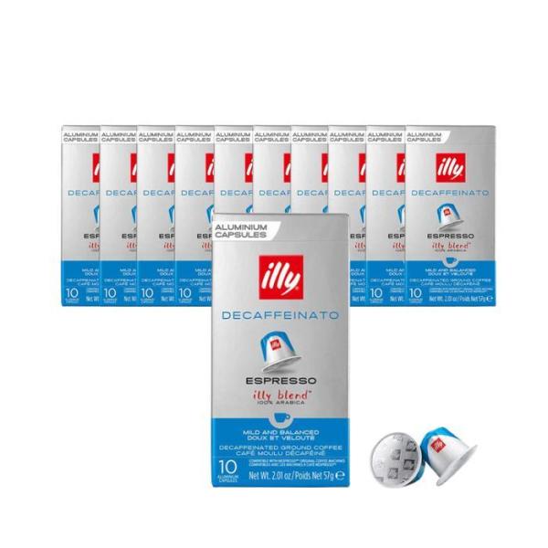 イリネスプレッソ 互換 カプセル デカフェイン 10個x 10パック 国内