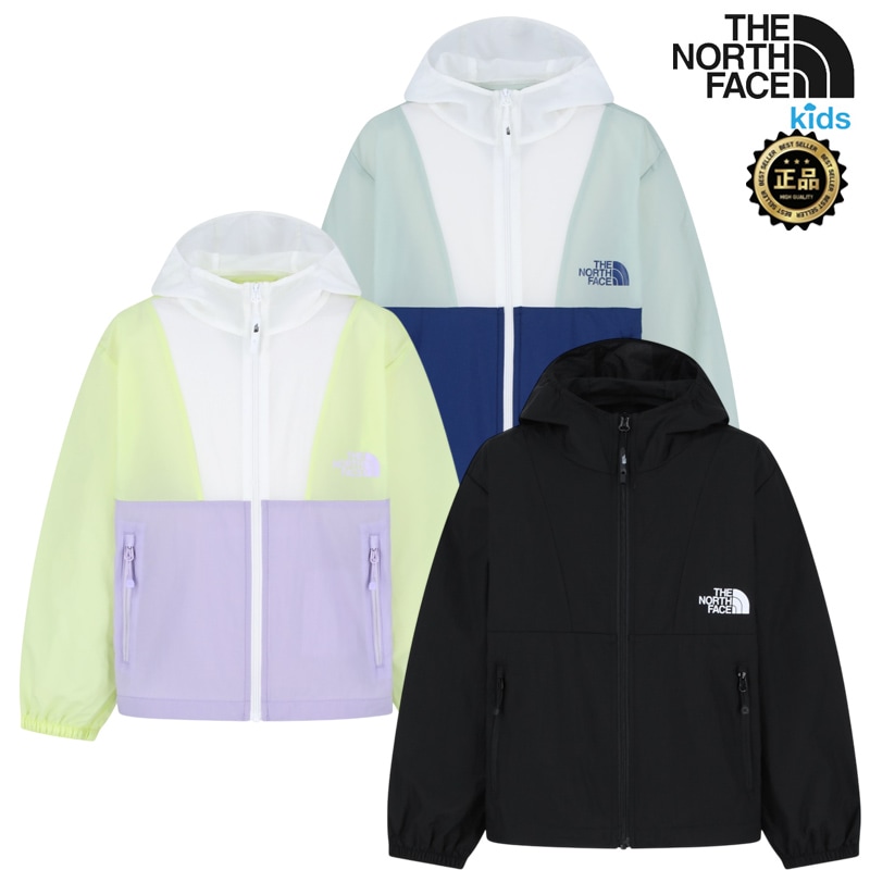 NJ3LS12 KS COMPACT JACKET 160 大人もOK キッズ ライトアウター 韓国 春夏 軽量 通気性 冷房対策 外遊び 通学 コーデ提案 Tシャツ ショートパンツ